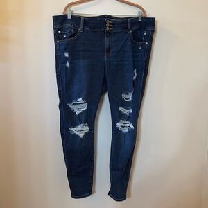 Torrid Distressed Jeggings